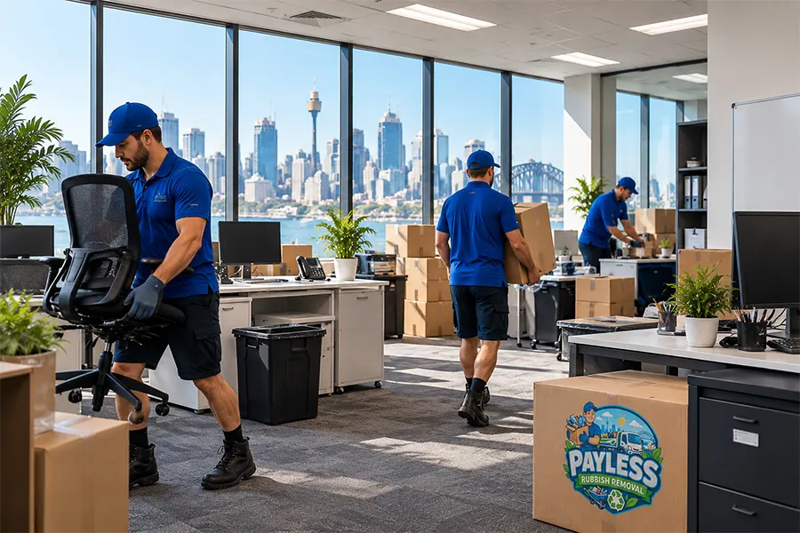 clearing-out-an-office-in-sydney-with-views